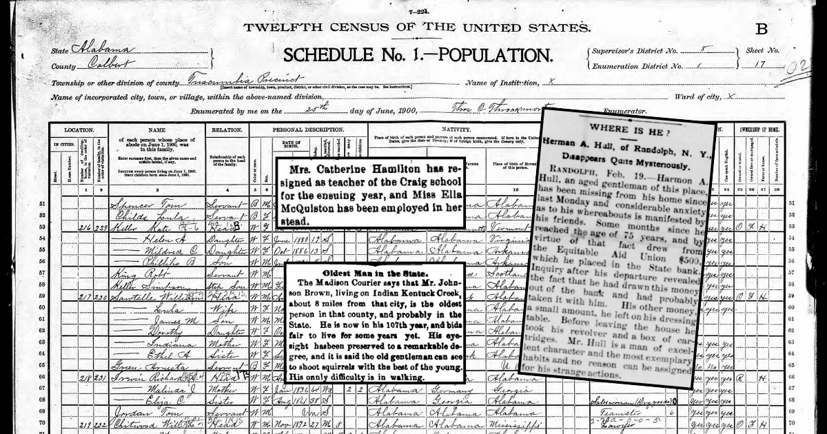 What Newspapers Reveal About Your Ancestors That Census Records Don’t