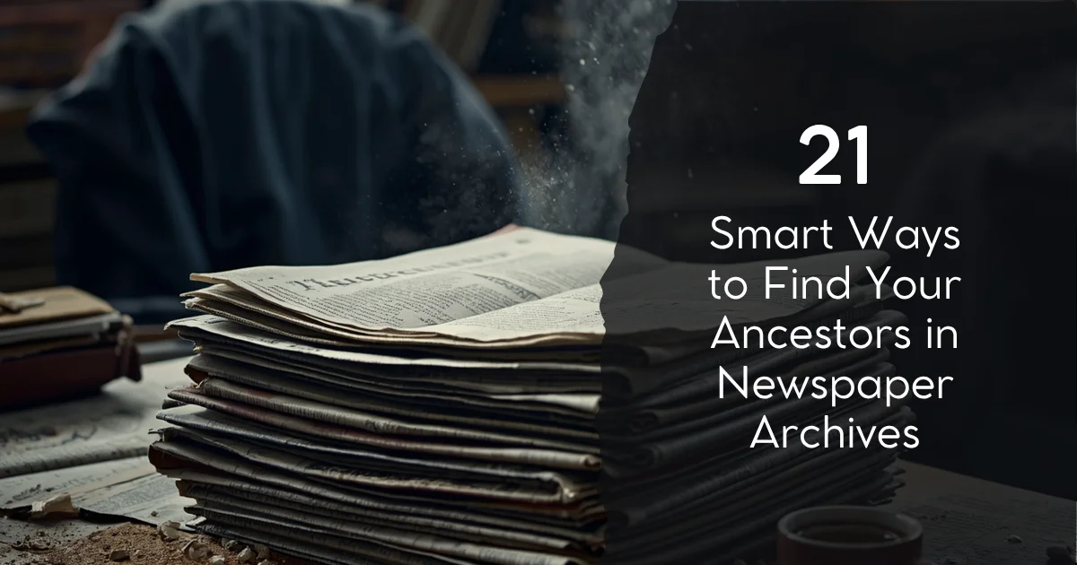21 Smart Ways to Find Your Ancestors in Newspaper Archives