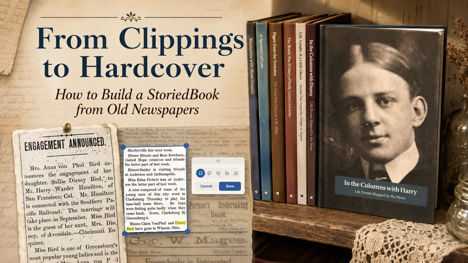 How to Turn Newspaper Clippings Into a Book: A Step-by-Step Guide