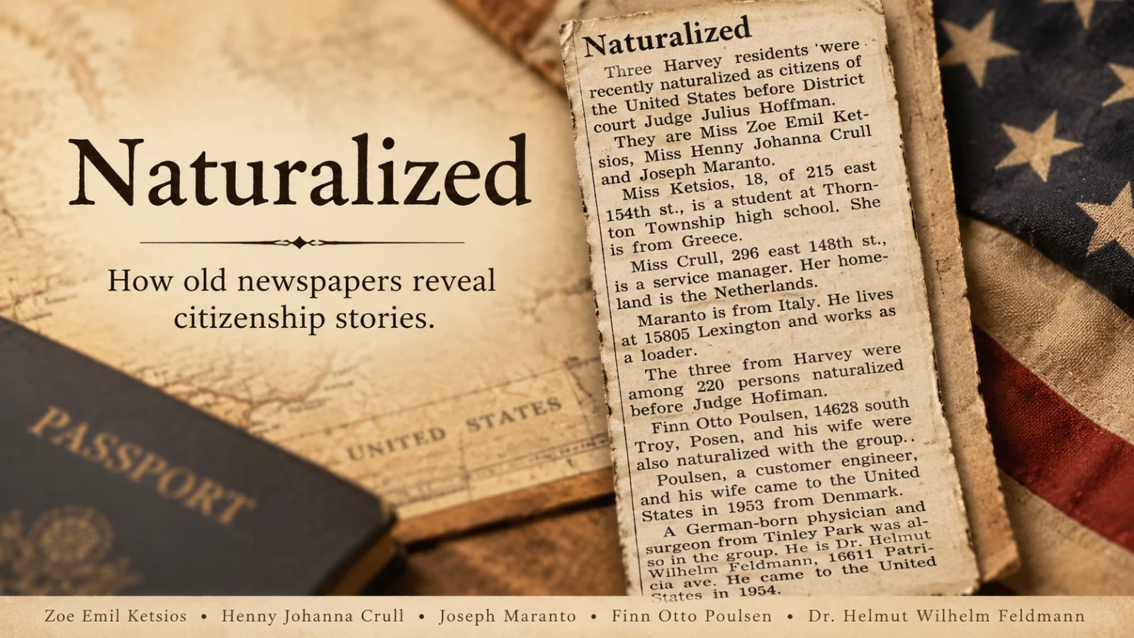 How to Find Your Ancestor’s Citizenship Story in Old Newspapers