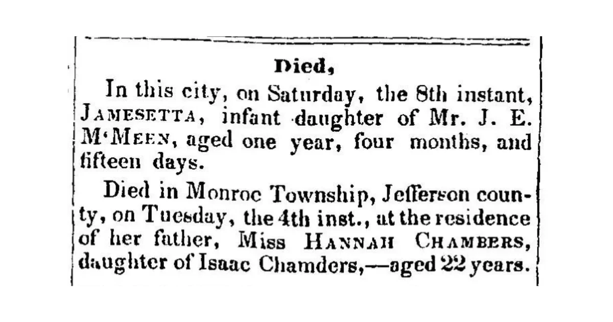 How to Find 19th-Century Obituaries Online